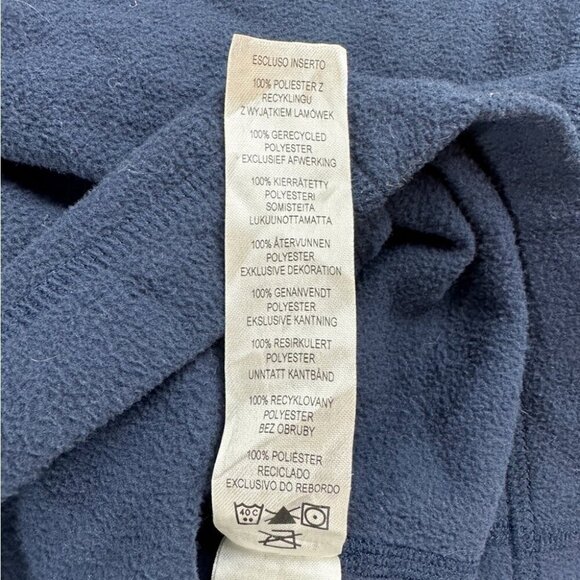 Patagonia Micro D Fleece Pullover Navy Blue Men’s Size L - Picture 11 of 15